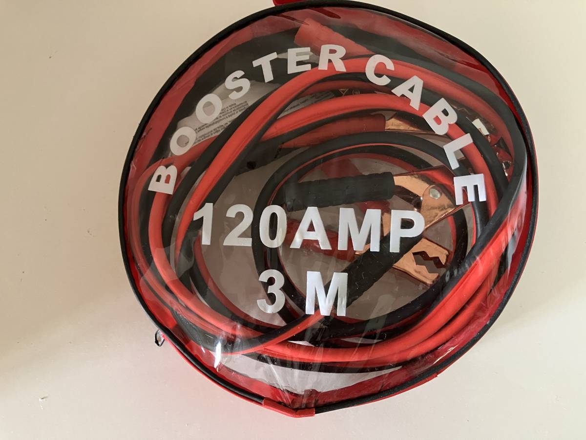 自動車 ブースターケーブル 3M 12V 1200AMP