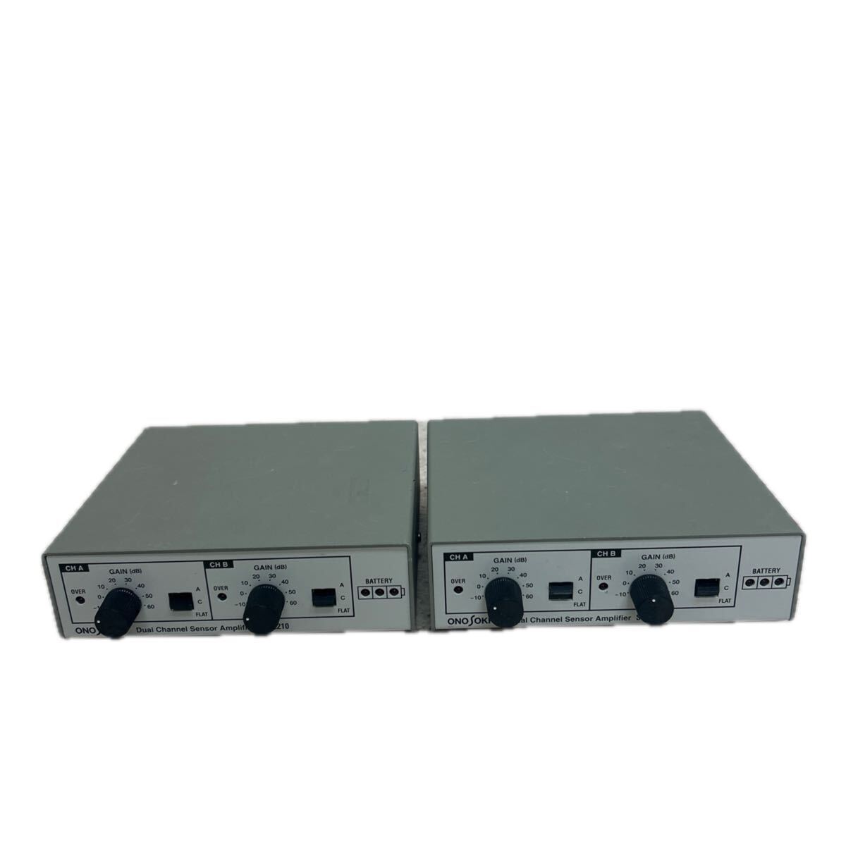 B0425 希少 小野測器 SR-2210 2chセンサアンプ 2点 まとめ 現状品