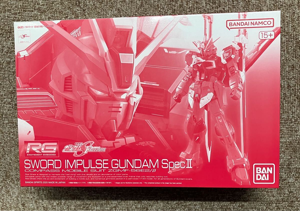 RG ソードインパルスガンダム spec2機動戦士ガンダムSEED FREEDOM ZGMF-56E2 β プラモデル 未組立品 未開封