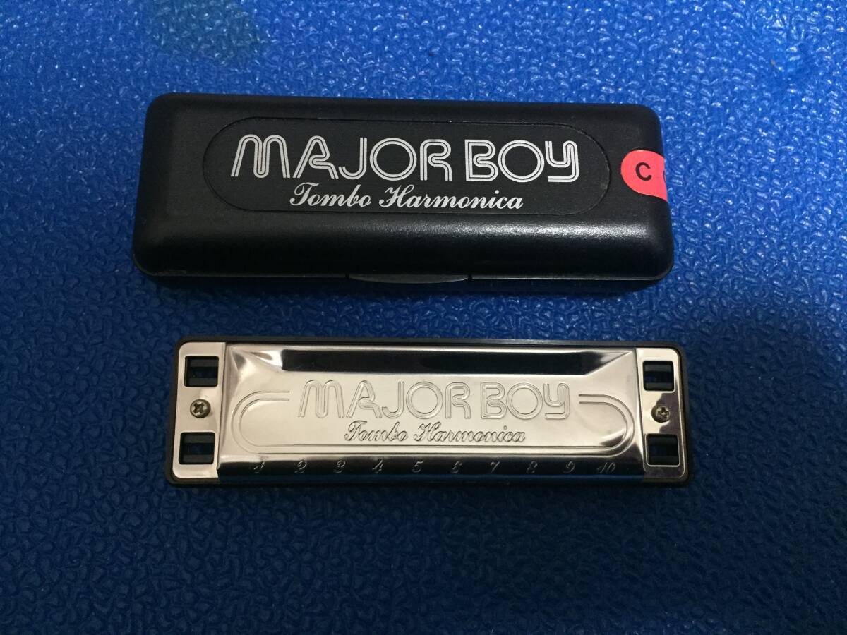 TOMBO MAJOR BOY 10ホールズハーモニカ　Key　C