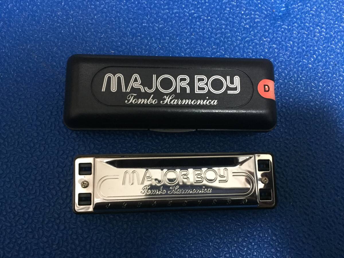TOMBO MAJOR BOY 10ホールズハーモニカ Key D