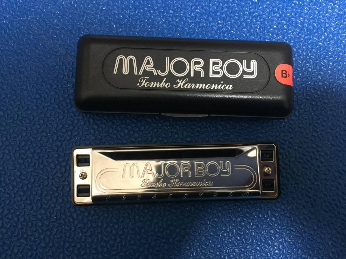 TOMBO MAJOR BOY 10ホールズハーモニカ Key B♭