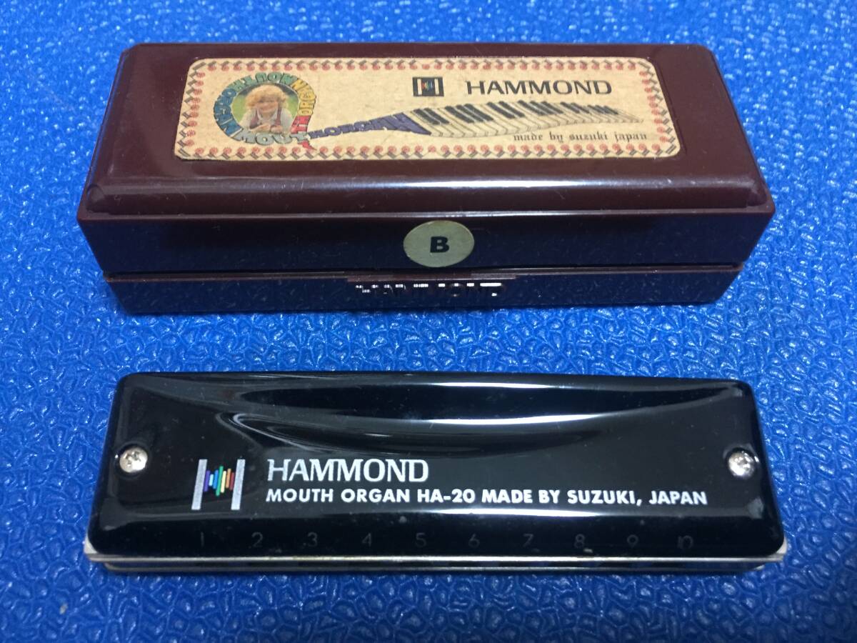 Suzuki Hammond HA-20 ブルースハープ kye B