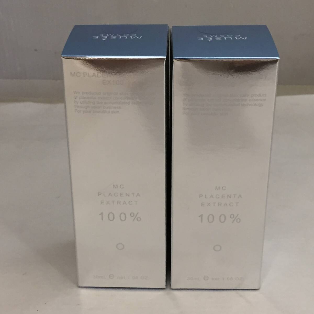 F010802◎①【未使用・未開封】ミュゼコスメ ミュゼ MUSEE MCプラセンタエキスEX100 30ml 2本セット◎