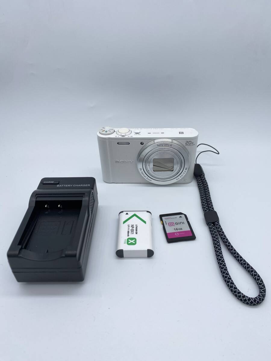 【返品保証・動作確認済】SONY Cyber-shot DSC-WX350 ホワイト