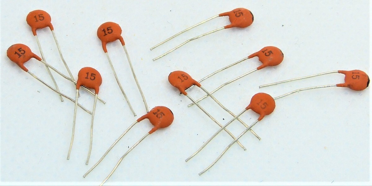 セラミックコンデンサ 15（15pF）50V 10本