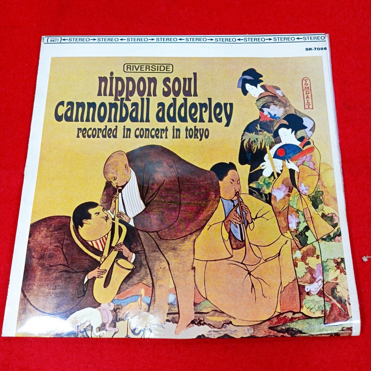 管② LP LPレコード Nippon Soul Cannonball Adderley ニッポンのソウル キャノンボール アダレイ 1963年 東京ライブ 帯なし ペラ 国内盤