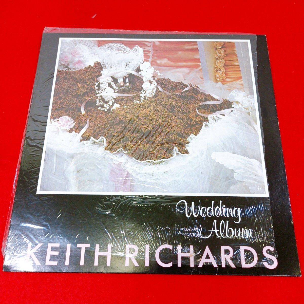 管12 UK盤LP GB KEITH RICHARDS 『Wedding Album』キース・リチャーズ ウェディングアルバム 白レコード 洋楽レコード イングランド