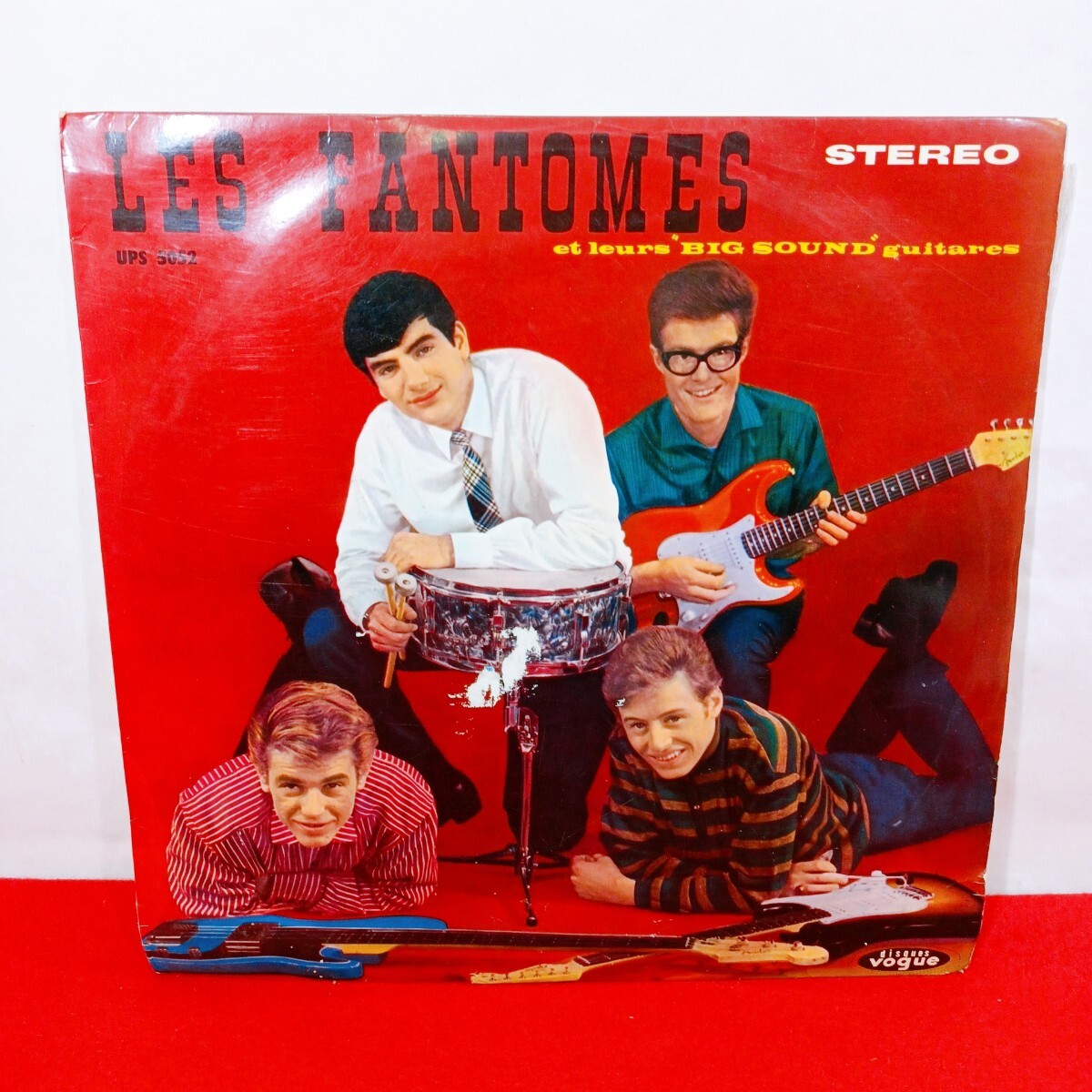 管LP32 LPレコード LES FANTOMES et leurs BIG SOUND guitares レ・ファントムズ ビッグサウンドギター ペラジャケ 