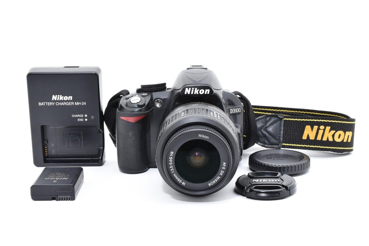 【大人気】 Nikon ニコン D3100 レンズキット デジタル一眼カメラ #77-4