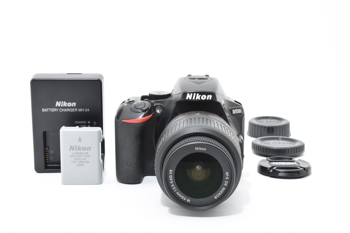 【動作好調】 Nikon ニコン D5500 レンズキット デジタル一眼カメラ #3925