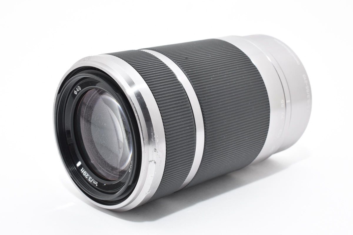 【大人気】 SONY ソニー E 55-210mm F4.5-6.3 OSS レンズ ミラーレス一眼カメラ #3811B