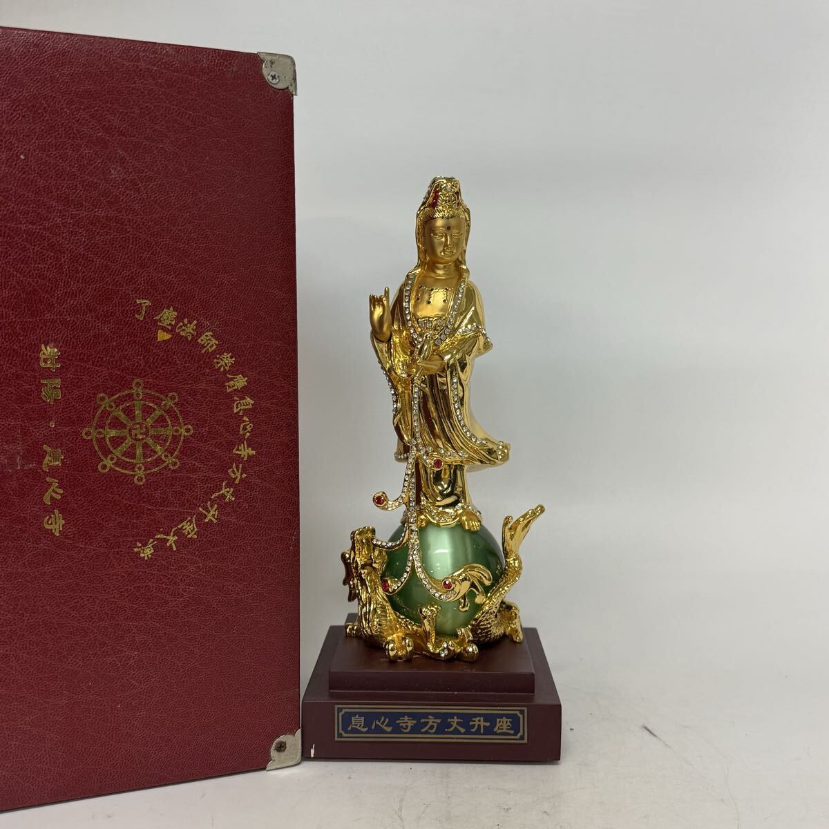 【萬古】中国美術 仏教美術 仏像 精密細工 唐物 古玩 骨董 藏出 置物 唐物 仏教美術 骨董 縁起物 置物