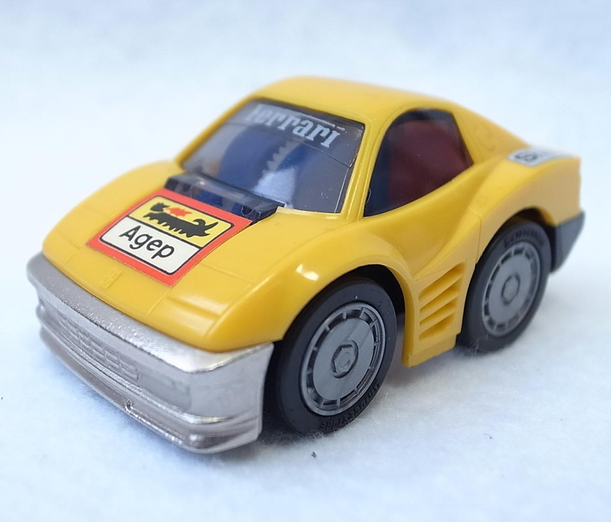 【タカラ チョロQ】チューンナップチョロQ PRO フェラーリ テスタロッサ 黄色 Wエンジン搭載 四輪駆動 日本製