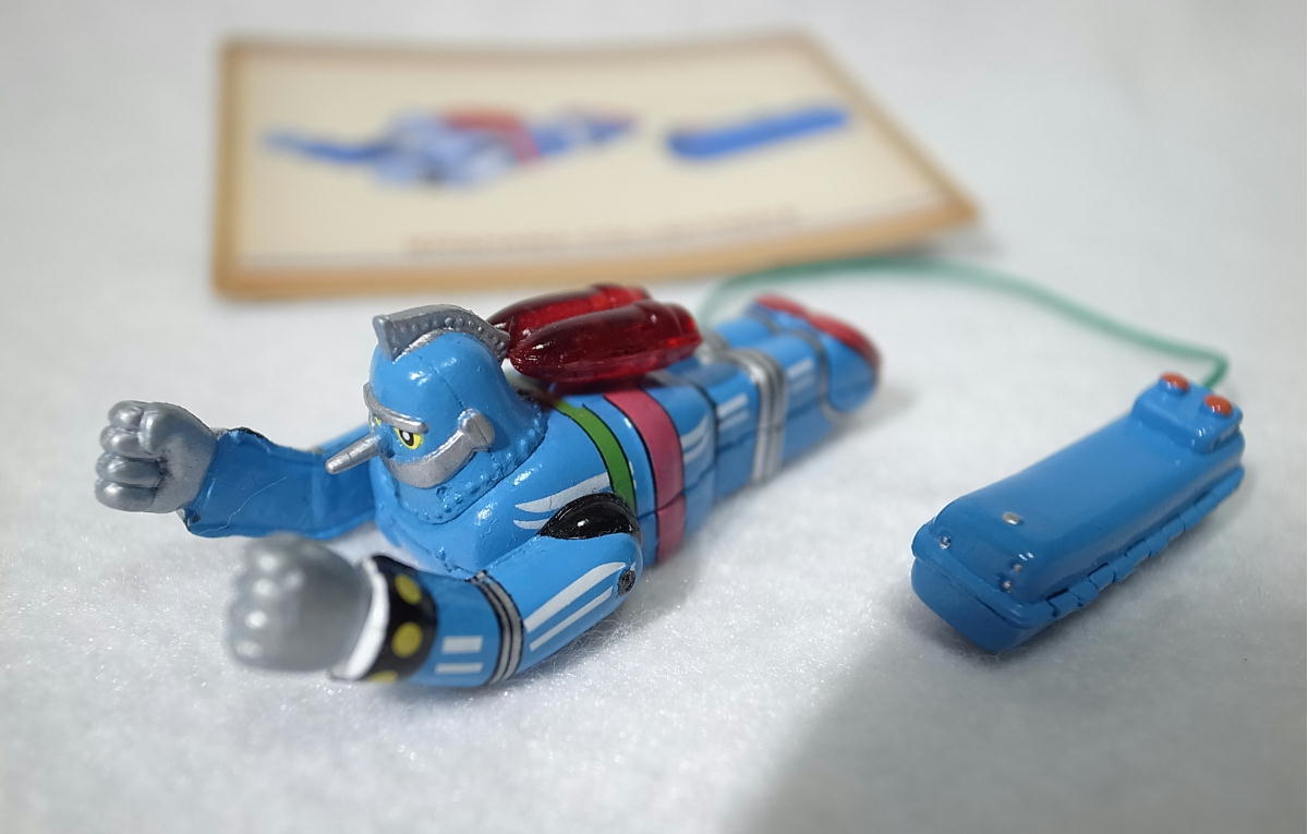 【バンダイ 食玩】北原コレクション2 鉄人28号(リモコン) 長さ約4.6cm ブリキ風フィギュア 北原照久 昭和レトロ