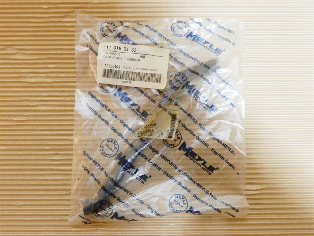 即決！Mercedes ベンツ 純正 ブローバイホース 112 018 01 82 新品！