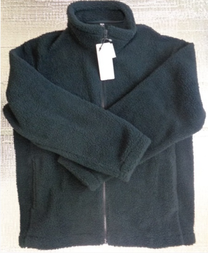 UNIQLO ユニクロ ボアフリースジャケット ダークグレー系　Mサイズ