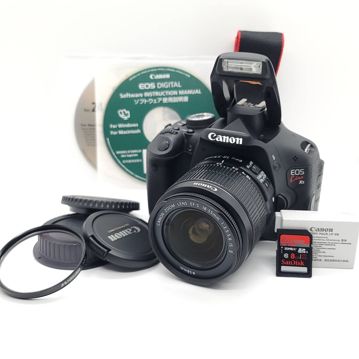 Canon キャノン EOS Kiss X5 ＋ Canon EF-S 18-55mm F3.5-5.6 IS II #597