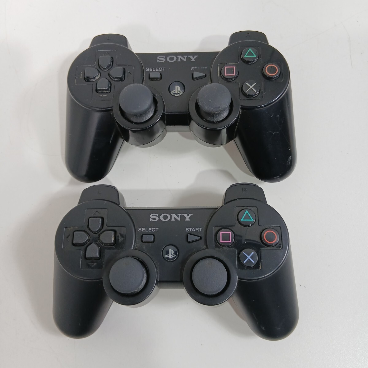 #1427 SONY PS3 DUALSHOCK3 コントローラー デュアルショック3 ワイヤレスコントローラー２点セット/和歌山県にて引き取り大歓迎
