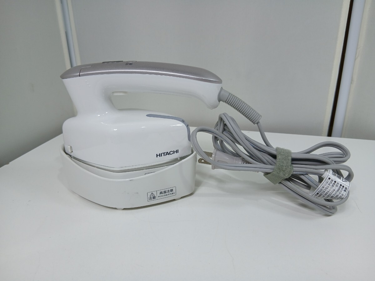 #1424. HITACHI 日立 スチームアイロン CSI-RX2(2020年製) 衣類スチーマー ホワイト/和歌山県にて引き取り大歓迎