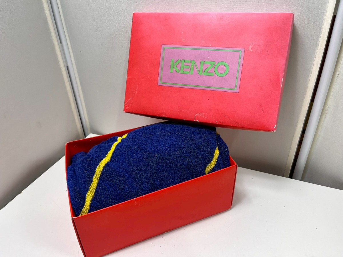 #1468y KENZO ケンゾー バスタオル 未使用/和歌山県にて引き取り大歓迎