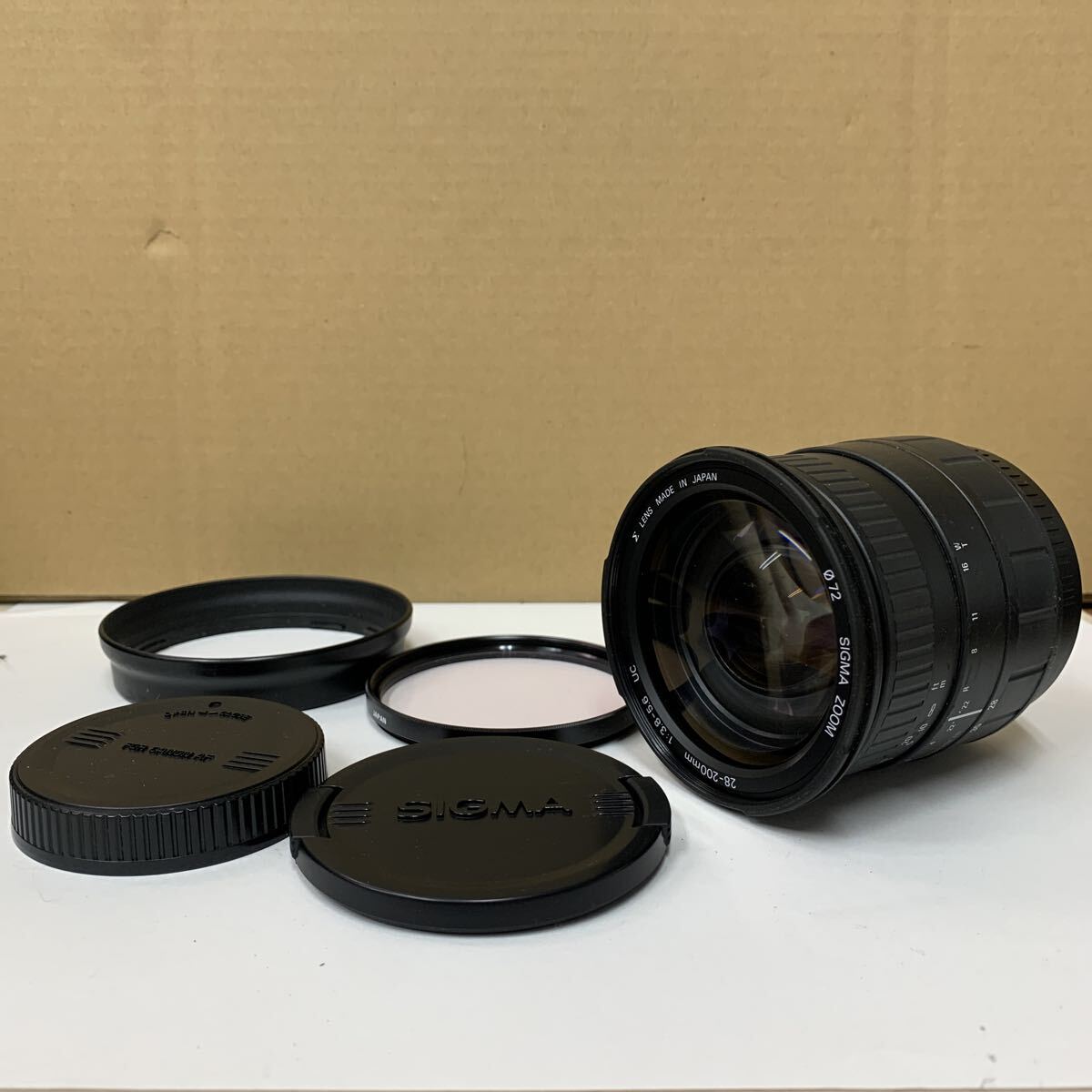 SIGMA ZOOM 28 - 200mm 1:3.8-5.6 UC φ72 シグマ カメラレンズ キヤノン用 未確認 LENS 46