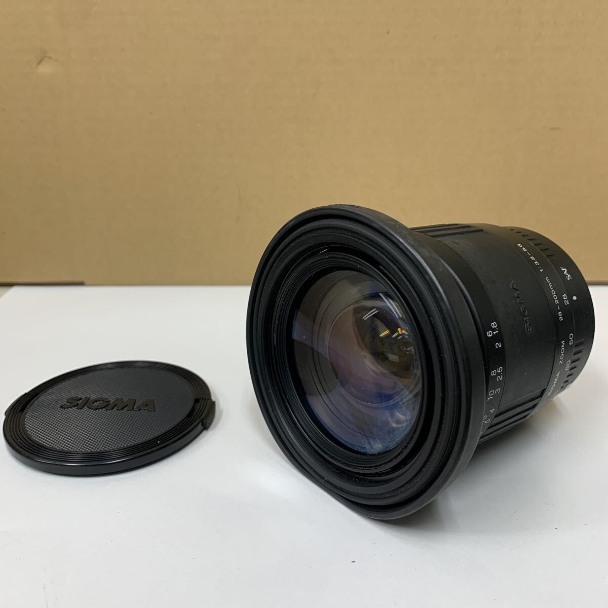 SIGMA ZOOM 28 - 200mm 1:3.8-5.6 φ72 シグマ カメラレンズ キヤノン用 未確認 LENS 63