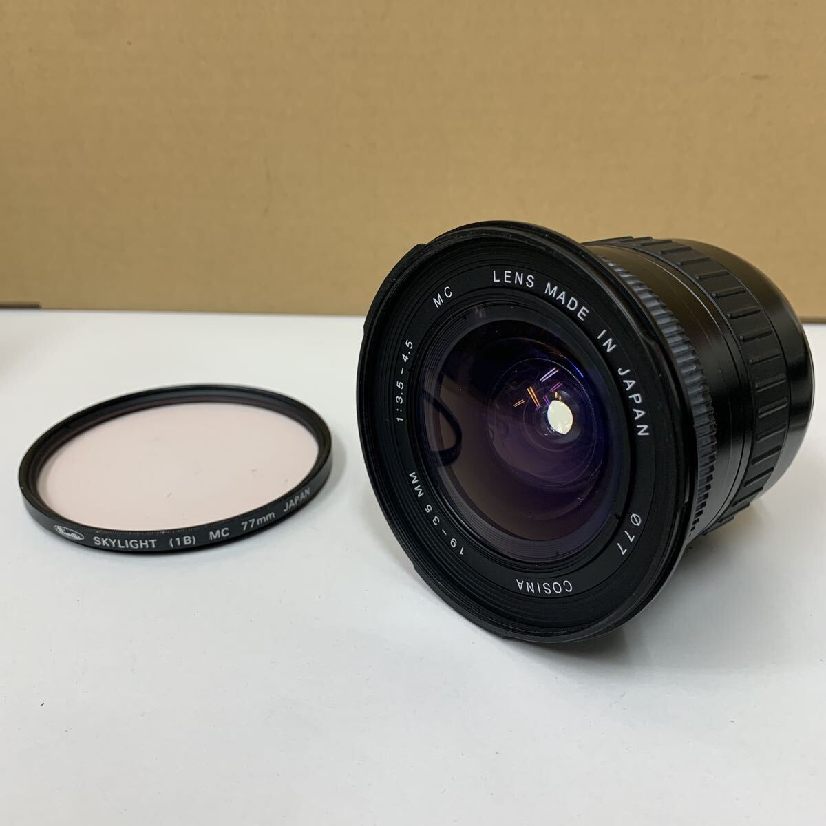 COSINA 19 - 35mm 1:3.5-4.5 MC φ77 コシナ カメラレンズ キヤノン用 未確認 LENS 68