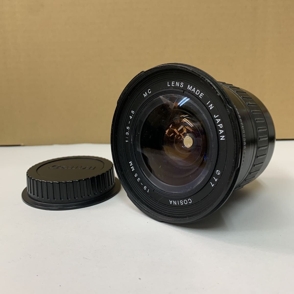 COSINA 19 - 35mm 1:3.5-4.5 MC φ77 コシナ カメラレンズ キヤノン用 未確認 LENS 89