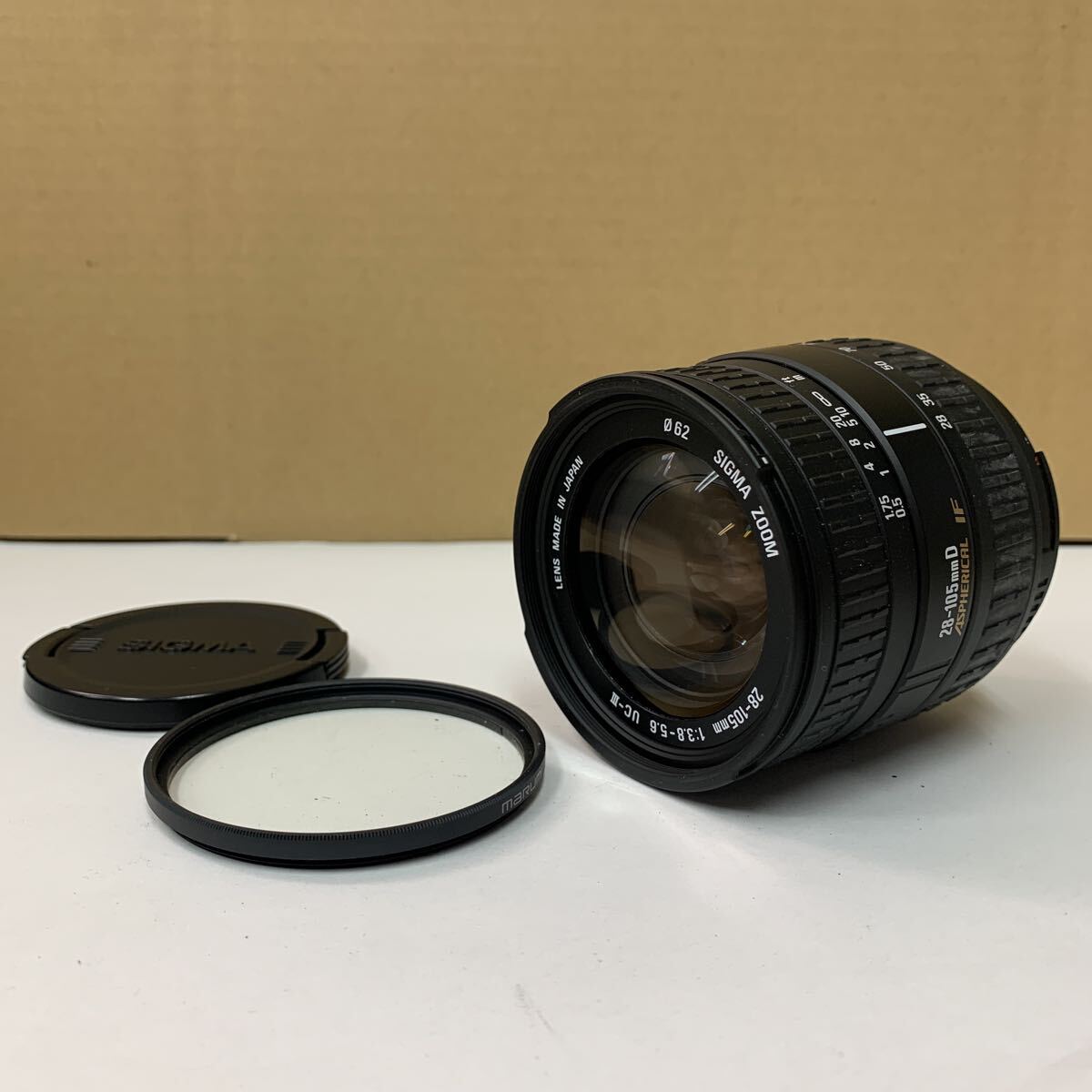 SIGMA ZOOM 28 - 105mm 1:3.8-5.6 UC-Ⅲ φ62 シグマ カメラレンズ ニコン用 未確認 LENS 101