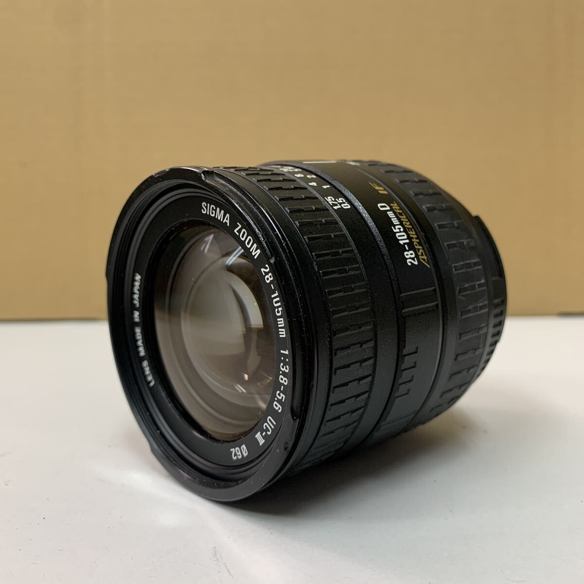 SIGMA ZOOM 28 - 105mm 1:3.8-5.6 UC-Ⅲ φ62 シグマ カメラレンズ ニコン用 未確認 LENS 102