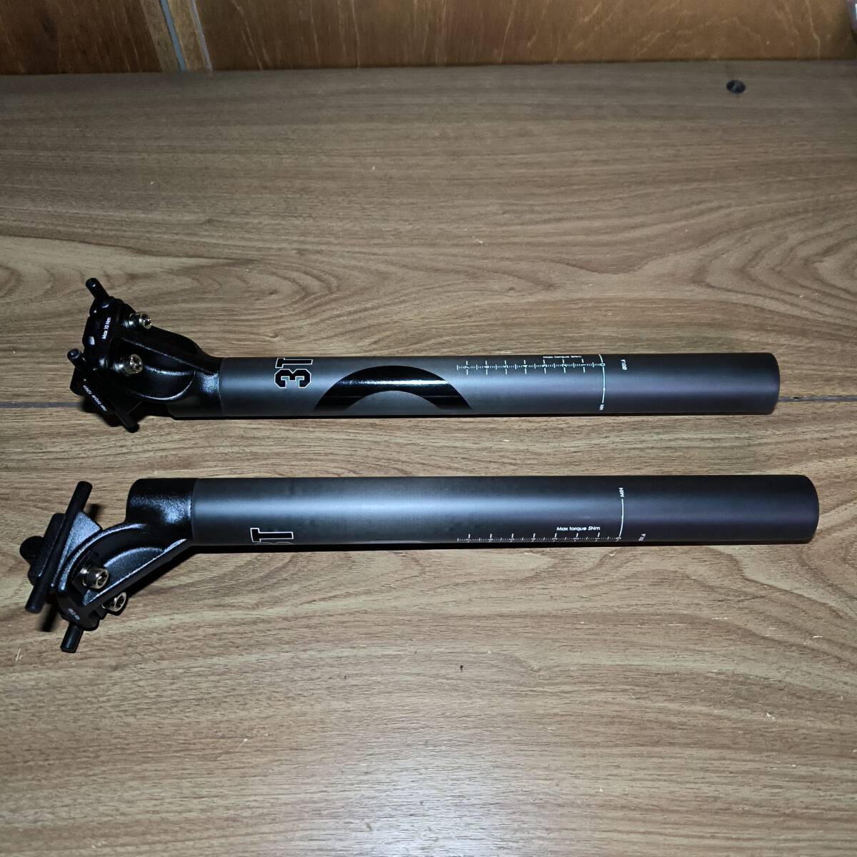 （2本セット）3T STYLUS 25 TEAM カーボンシートポスト Φ31.6mm