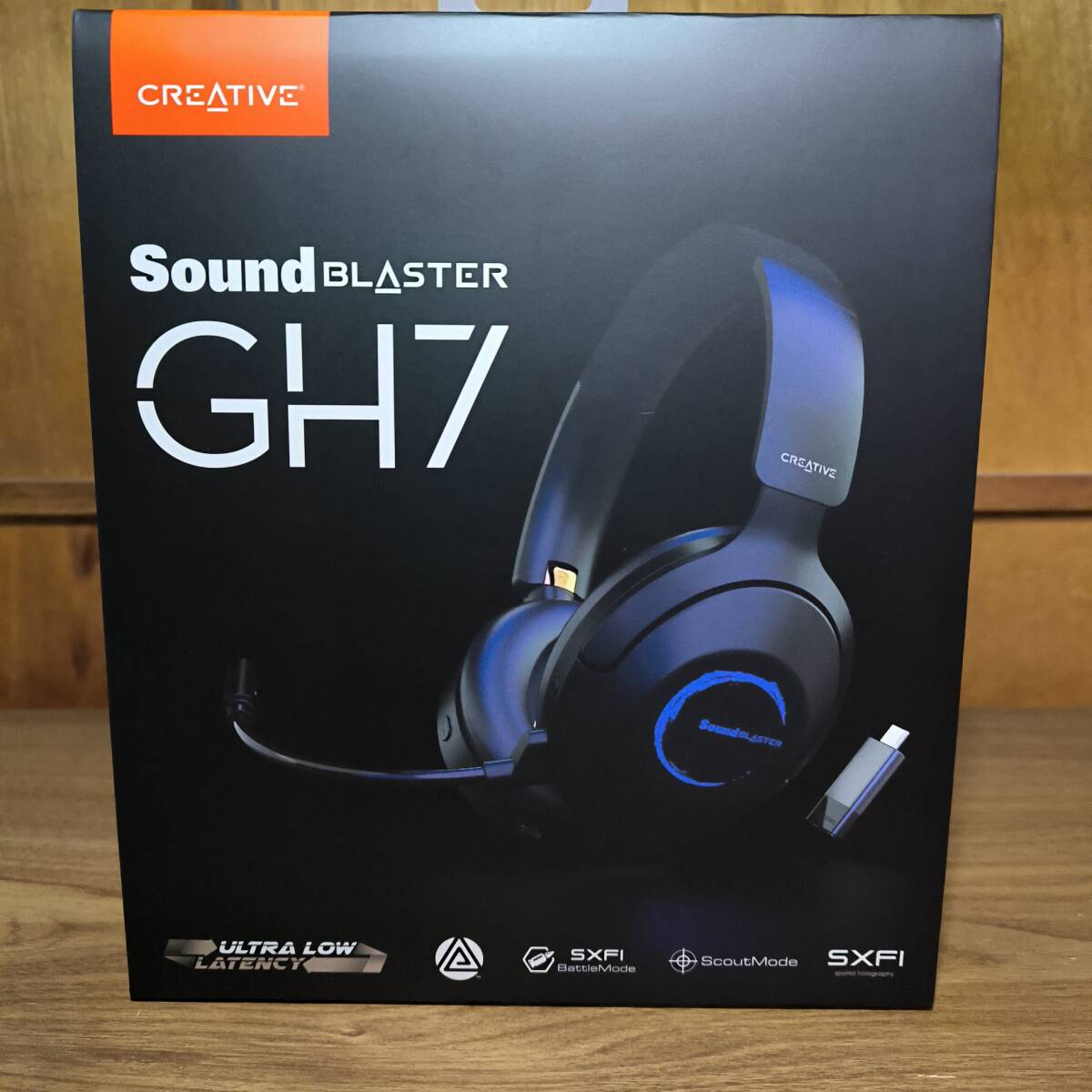 CREATIVE SB-GH7 BT-L4 Bluetooth LE Audio SXFI トランスミッター＋ワイヤレスゲーミングヘッドセット クリエイティブ