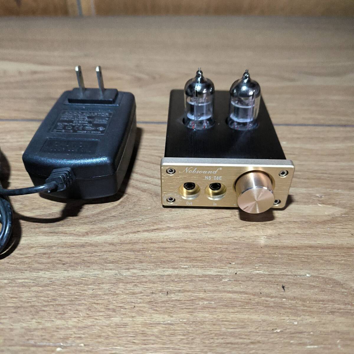 Nobsound NS-08E ヘッドフォンアンプ 真空管プリアンプ 