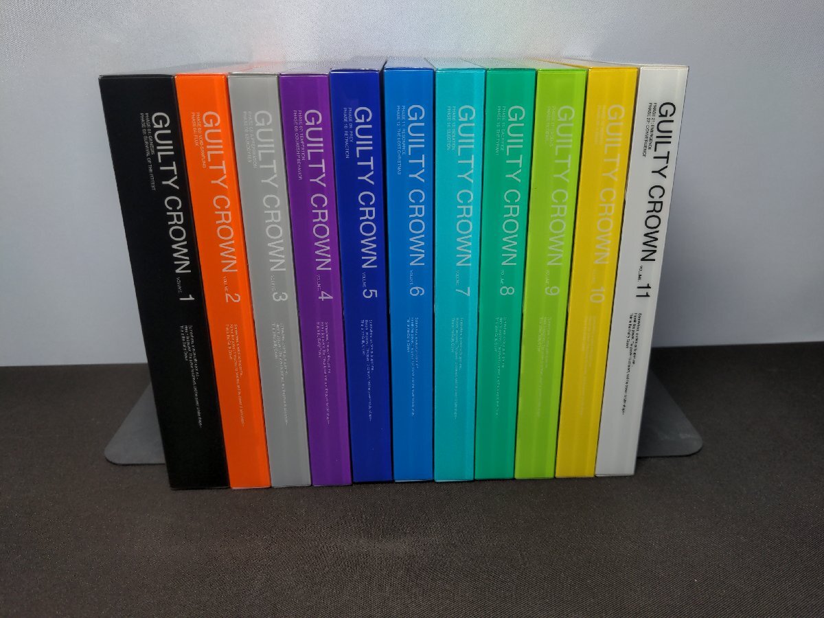セル版 Blu-ray ギルティクラウン 完全生産限定版 1～11 / 11本セット / gi296