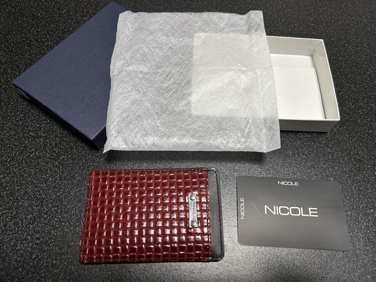 新品未使用 NICOLE ニコル パスケース 定期入れ