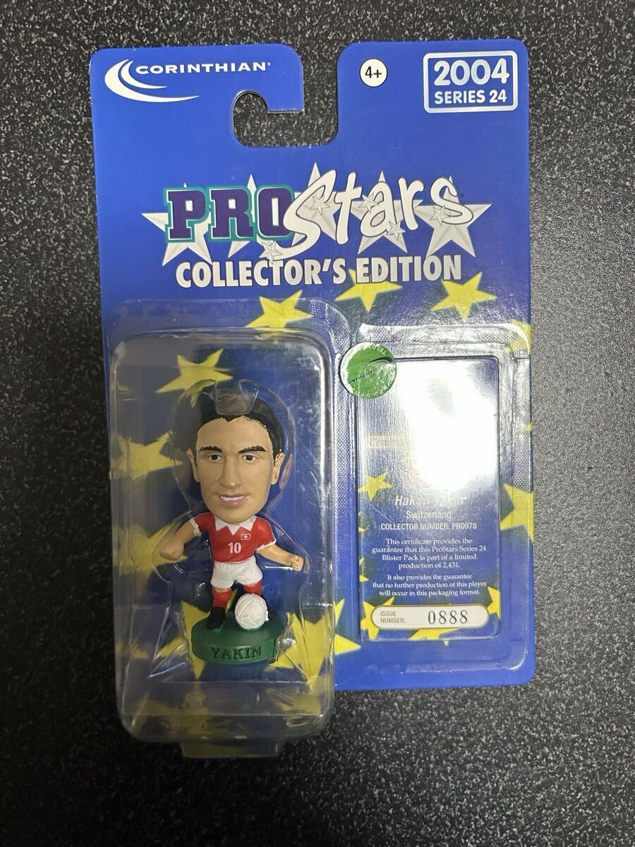 未開封 コリンシアン カードナンバーゾロ目 Hakan Yakin ハカン・ヤキン PRO STARS COLLECTOR’S EDITION 2004 CORINTHIAN フィギュア
