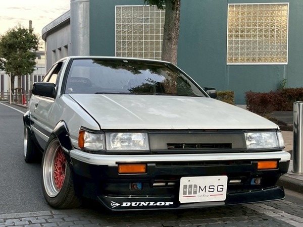 カローラレビン 1.6 GTアペックス パワステ　アルミホイール　車高調