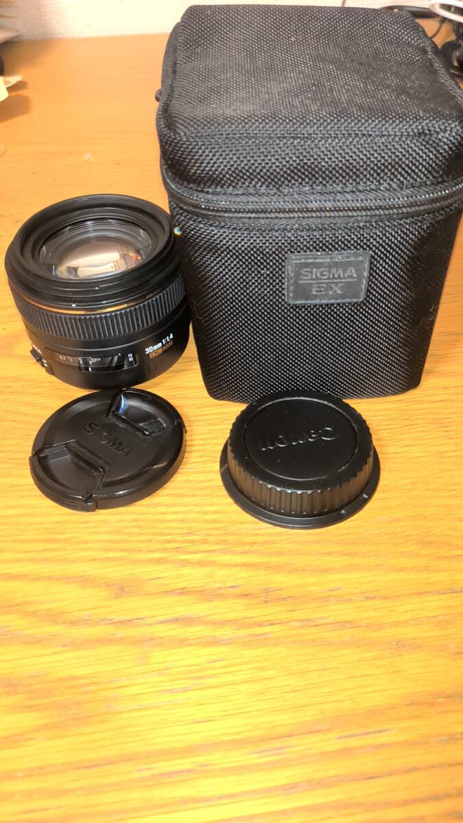 SIGMA 30mm F1.4 EX DC HSM CANON キヤノン 用 EFマウントレンズ シグマ キャノン