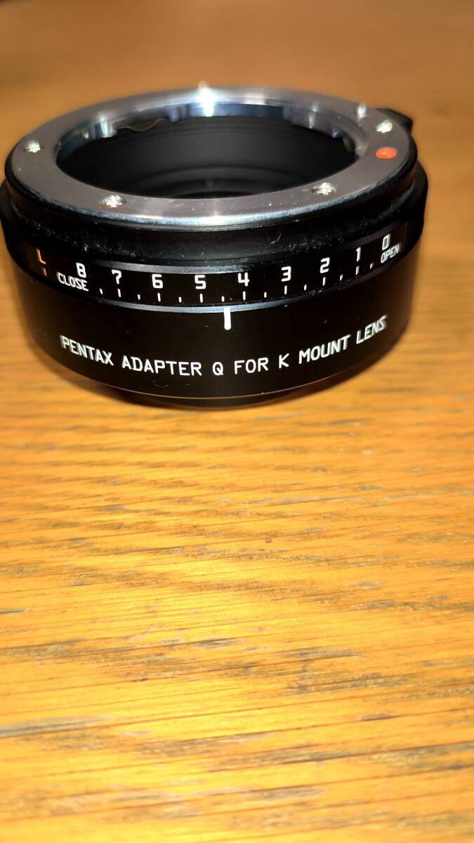 ペンタックス kマウントレンズアダプターQ 純正品 pentax adapter Q for K mount lens