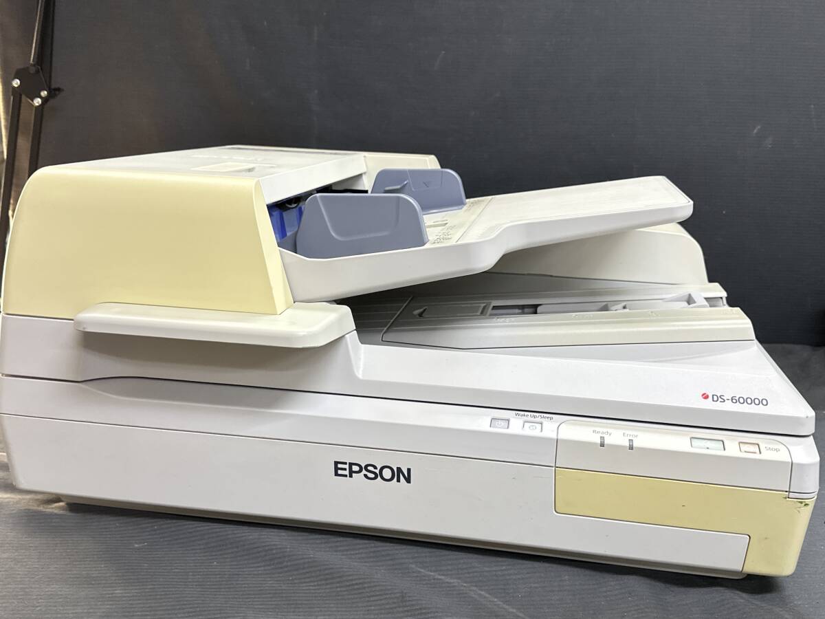 【動作品】EPSON/エプソン DS-60000 A3対応 フラッドベッド スキャナー
