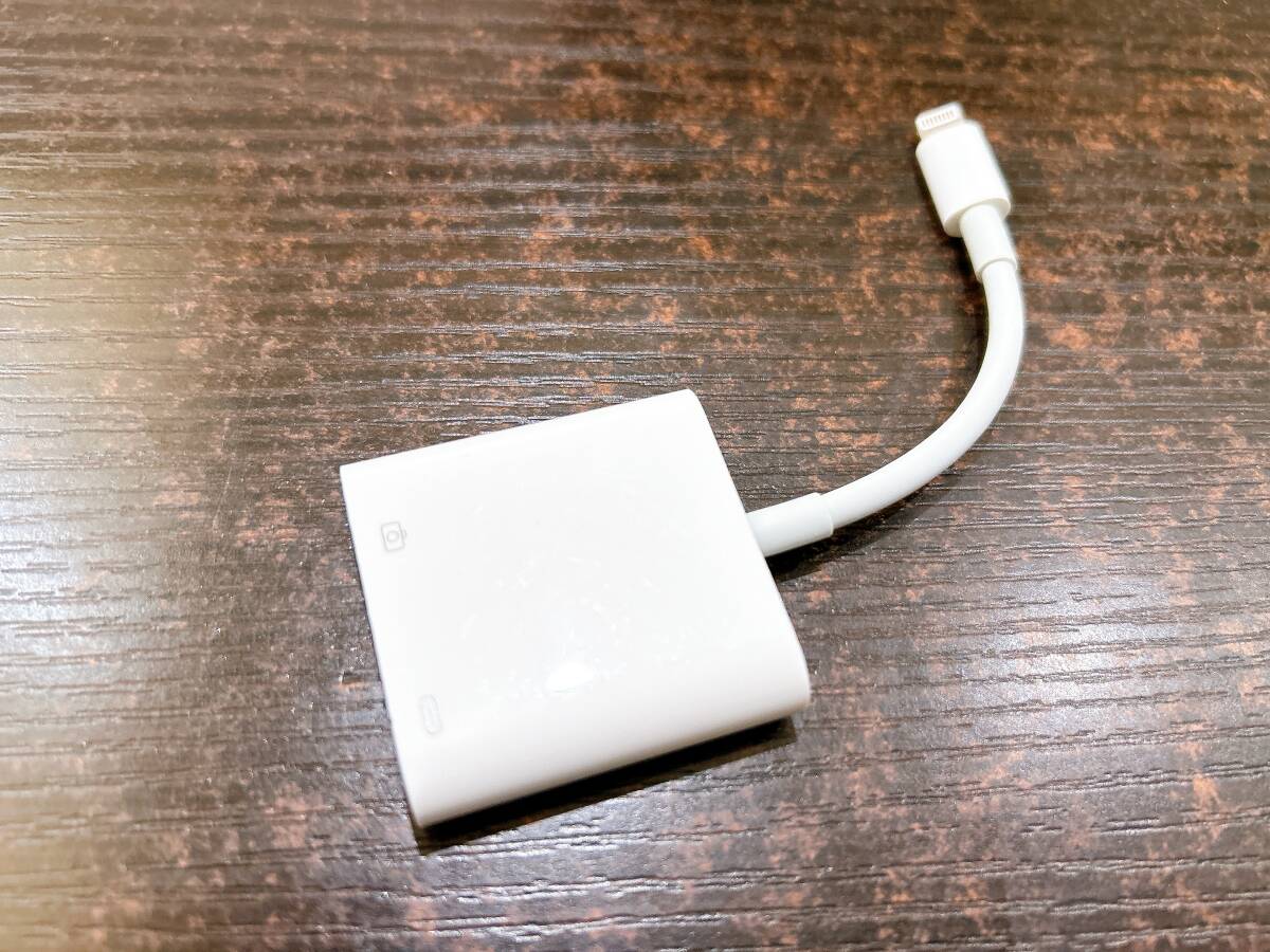 【動作品】Apple Lightning-USB 3 A1619 カメラアダプタ/Camera Adapter