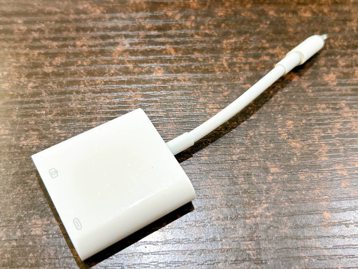 【動作品】Apple Lightning-USB 3 A1619 カメラアダプタ/Camera Adapter