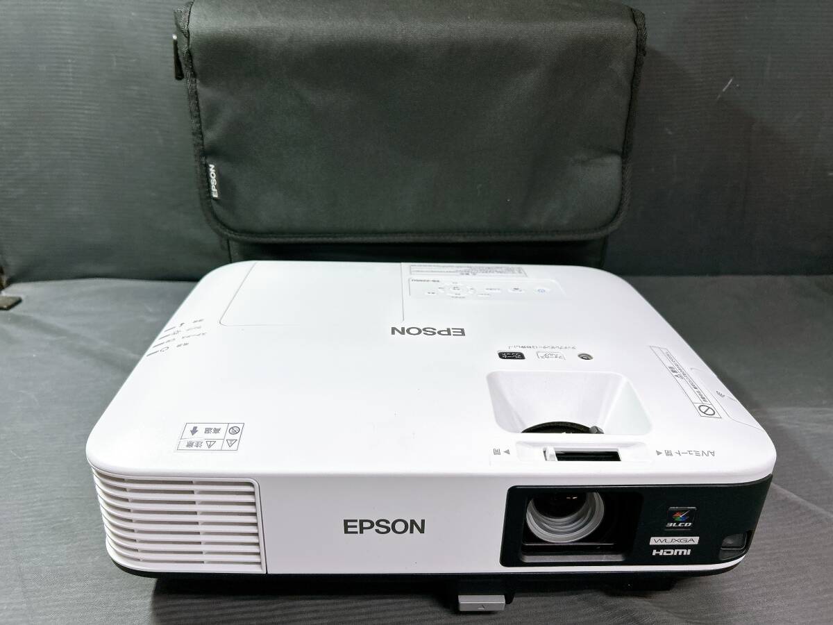 【良品/ランプ時間:99時間】EPSON/エプソン EB-2265U 5500ルーメン 透過型3LCD HDMI対応 ビジネス プロジェクター/動作品