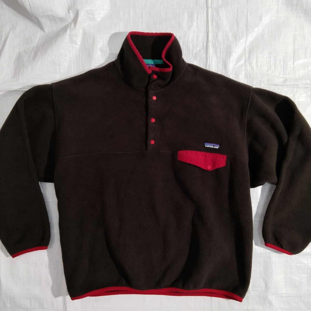 patagonia Synchilla Snap-T pullover パタゴニア シンチラ スナップT　プルオーバー　25450 bok 2011FA ブラウン　brown L フリース　