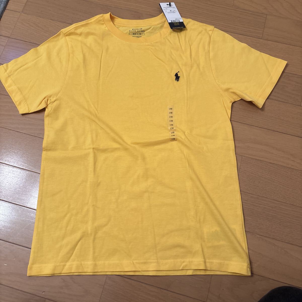 ラルフローレン Tシャツ イエロー POLO 半袖　150cm 新品　タグ付き　