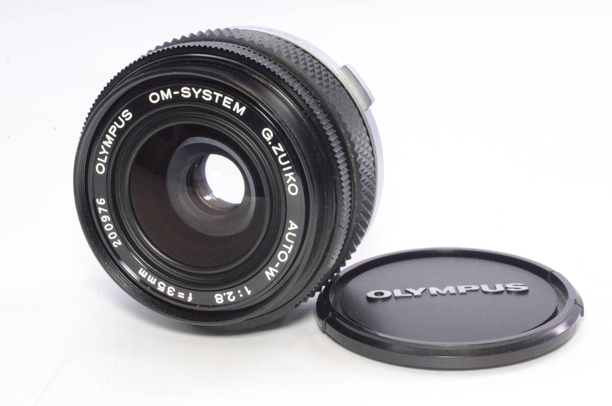 ★動作確認済★ OLYMPUS オリンパス G.ZUIKO Auto-W 35 2.8 マニュアル フィルム 一眼レフ カメラ レンズ　　　2601004AYM