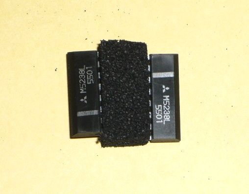 オペアンプ 三菱 M5238L 2個 (3)、未使用品