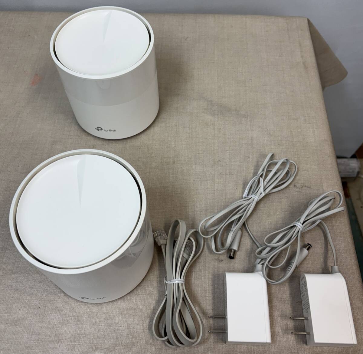 H37 中古品 TP-Link Deco X20 2P　AX1800メッシュWi-Fi 6システム 2個パック 動作確認済 箱説明書無