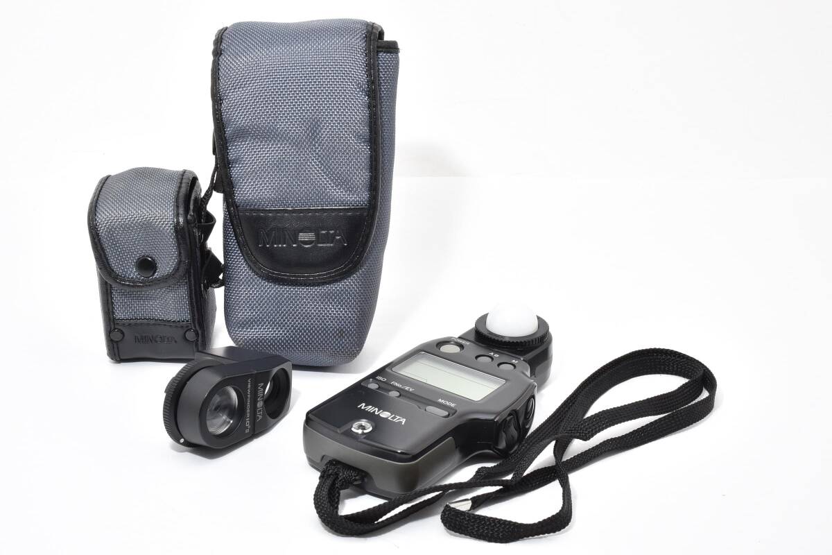 MINOLTA AUTO METER IV F / VIEWFINDER 5° 露出計 オートメーター ビューファインダー ミノルタ ポーチ付